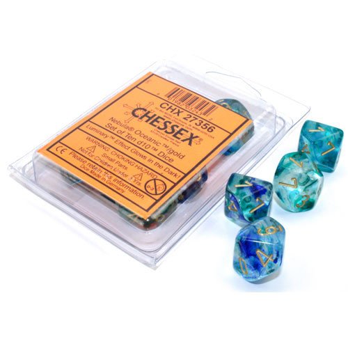 CHESSEX - NEBULA DICE D10